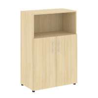 Шкаф средний широкий (2 низких фасада ЛДСП) Yalta LT.ST-2.1 акация лорка